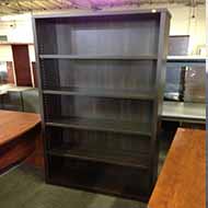 6ft Laminate Bookcase (Black Forest Walnut)